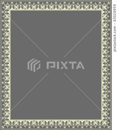 Decorative frame Elegant element for design 83028959