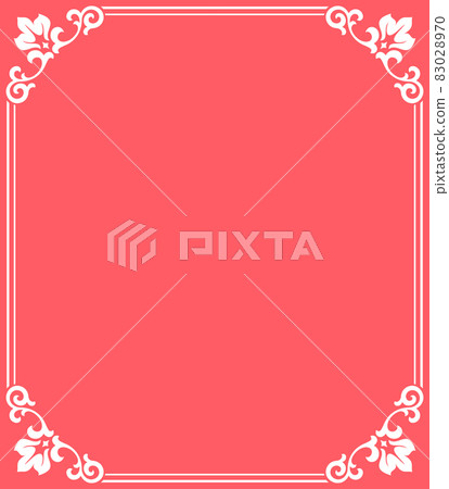 Decorative frame Elegant element for design Decorative frame Elegant element for design 83028970