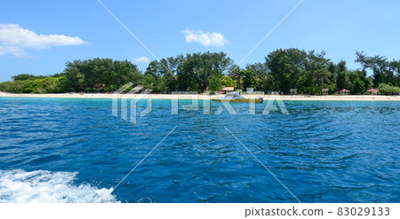 Beautiful seascape at summer on Lombok Island 83029133