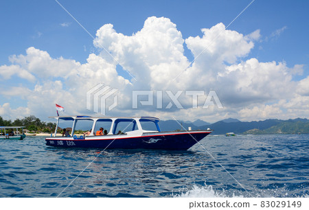 Beautiful seascape at summer on Lombok Island 83029149