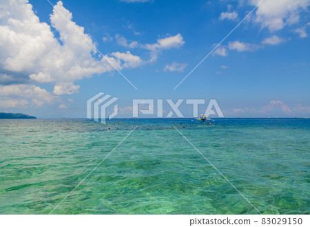 Beautiful seascape at summer on Lombok Island 83029150