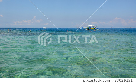 Beautiful seascape at summer on Lombok Island 83029151