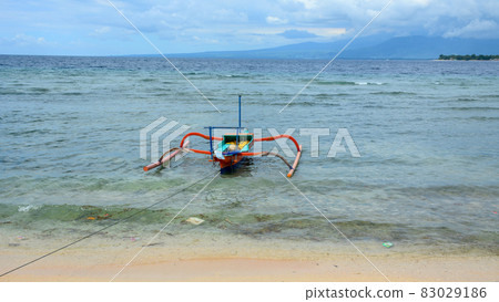 Beautiful seascape at summer on Lombok Island 83029186