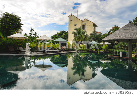 Swimming pool of luxury resort Swimming pool of luxury resort 83029583