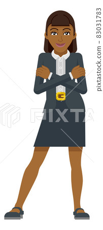 Business Woman Mascot Concept 83031783