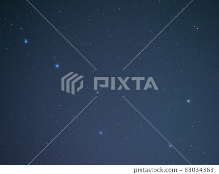 從富士山看到的北斗七星 83034363