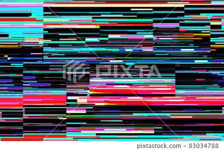 噪音錯誤錯誤 破碎的屏幕紋理 83034788