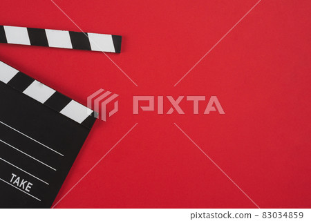 flat lay composition cinema objects. High quality and resolution beautiful photo concept 83034859