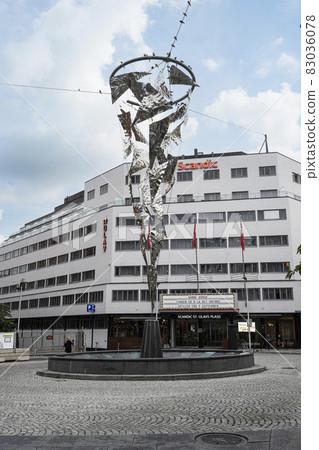 St. Olavs plass in Oslo, Norway St. Olavs plass in Oslo, Norway 83036078