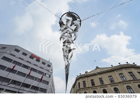 St. Olavs plass in Oslo, Norway 83036079