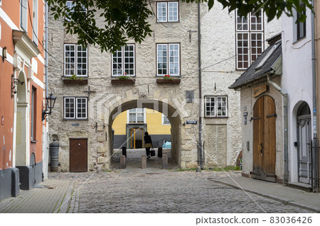 The Swedish Gate. in Riga, Latvia The Swedish Gate. in Riga, Latvia 83036426