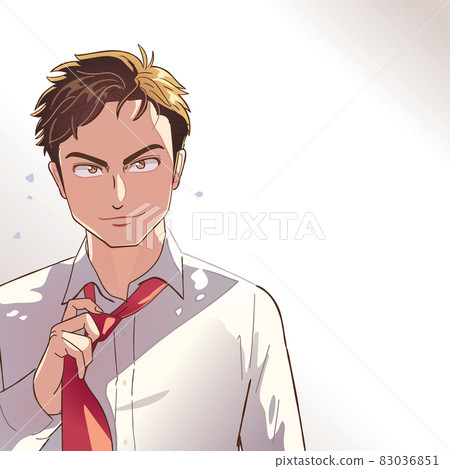 解除領帶後退休或換工作的商人 83036851