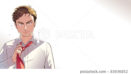 解除領帶後退休或換工作的商人 83036852