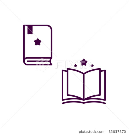 Book Vector icon design illustration 83037870