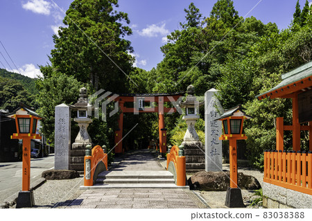 和歌山縣新宮市新宮熊野速玉大社鳥居 83038388