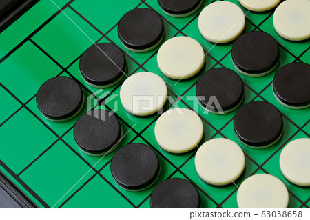 Othello, entertainment, games, play, competitive games, competitives, black and white, circles, board games, fun 83038658