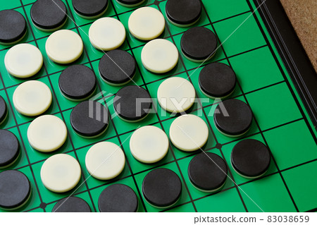 奧賽羅，娛樂，遊戲，玩，戰鬥遊戲，戰鬥，黑白，圈子，棋盤遊戲，樂趣 83038659