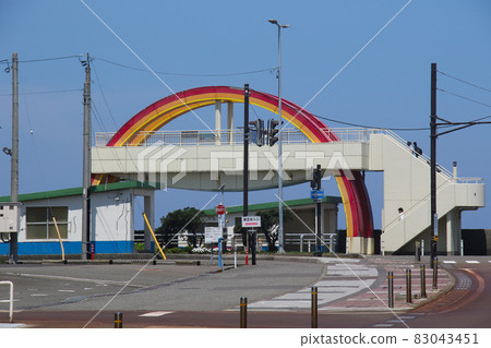 海保公園位於從糸魚川站沿玉道前往日本海的道路盡頭。 83043451