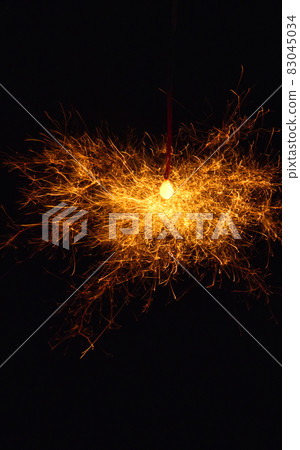 Beautiful sparkler (summer tradition) Beautiful sparkler (summer tradition) 83045034