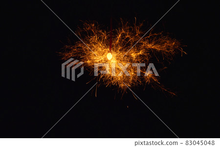 Beautiful sparkler (summer tradition) Beautiful sparkler (summer tradition) 83045048