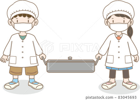 兒童生活_學校_學校午餐值班1_男女 83045693