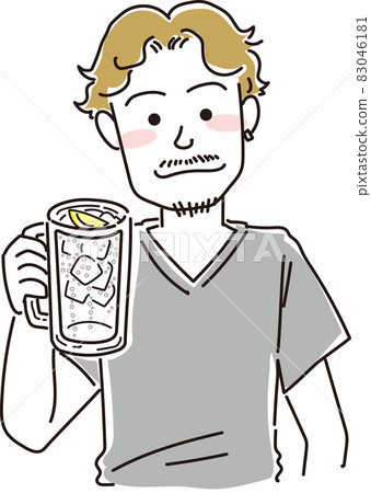 有chu-hi的胡茬人 83046181