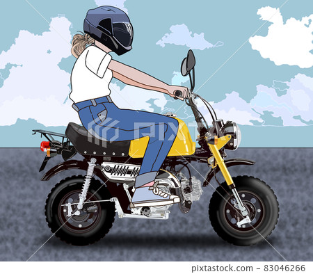 Bike girl single touring female 83046266