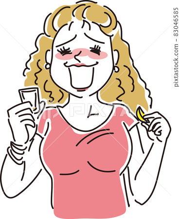 一個喝龍舌蘭酒的華而不實的女人 一個喝龍舌蘭酒的華而不實的女人 83046585