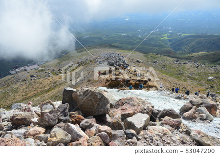 Mountain climbing route to Nasu mountain range "Chosatake" (Nasu-machi, Nasu-gun, Tochigi) Mountain climbing route to Nasu mountain range "Chosatake" (Nasu-machi, Nasu-gun, Tochigi) 83047200