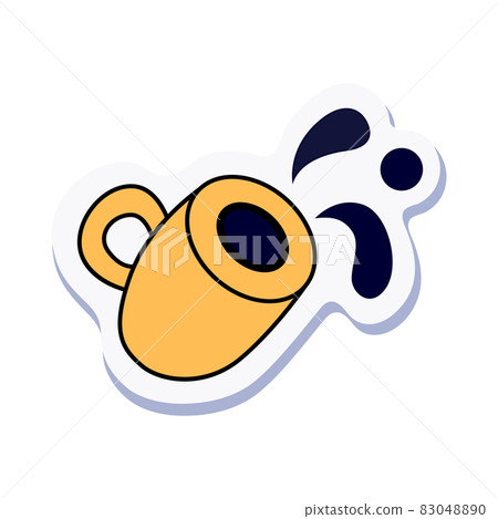 Coffee Cup Sticker 83048890