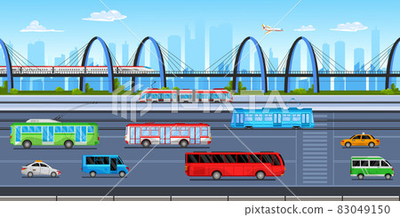 Public Transport Illustration 83049150