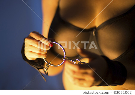 Sexy busty big breasts woman 83051062