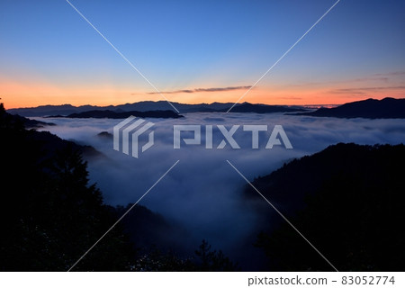 野坂川村的雲海 83052774