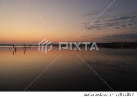 因波沼的風景和日出 因波沼的風景和日出 83052897