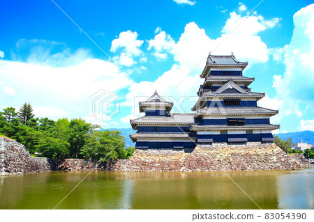 Scenery of Matsumoto City, a national treasure Matsumoto Castle Scenery of Matsumoto City, a national treasure Matsumoto Castle 83054390