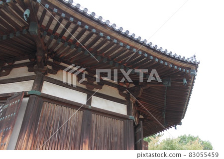 Scenery of Horyuji Temple in Nara 83055459