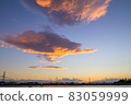Cloud that stains in the sunset 83059999