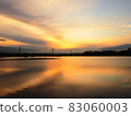 Evening sky with two worlds 83060003