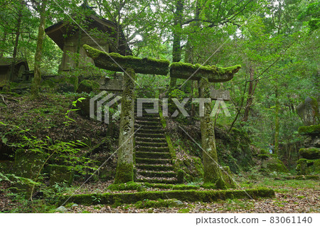 Mossy Imperial Shrine "Torii and Shrine" Mossy Imperial Shrine "Torii and Shrine" 83061140