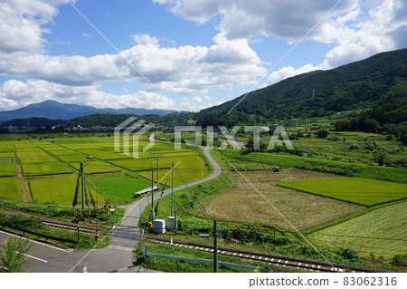 Original scenery of Japan Tono in autumn Original scenery of Japan Tono in autumn 83062316