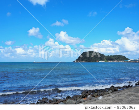 從霞濱看到的日本海 83063062