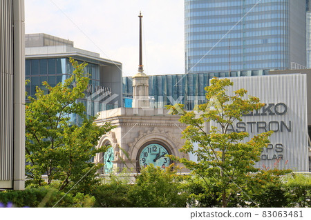 東京和光區銀座四丁目三越和光屋頂的銀座和光 83063481