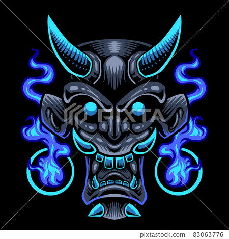 Devil head mascot logo design Devil head mascot logo design 83063776