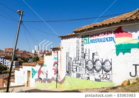 Street art from Sucre, Bolivia 83063983