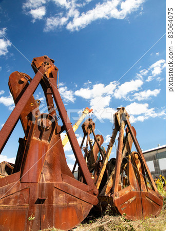 是疏浚重裝備的風景。請將其用於與建築相關的圖像。 -7 是疏浚重裝備的風景。請將其用於與建築相關的圖像。 -7 83064075