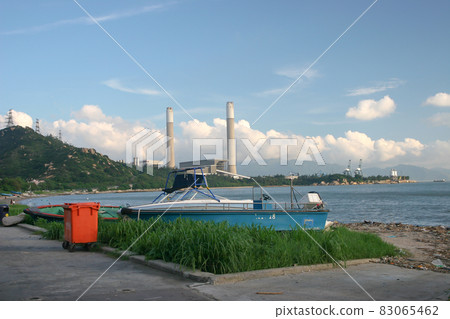 view of Power Station, Tuen Mun, at Lung Kwu Tan 2 July 2005 view of Power Station, Tuen Mun, at Lung Kwu Tan 2 July 2005 83065462