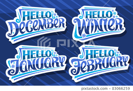 Vector set for Winter Vector set for Winter 83066259
