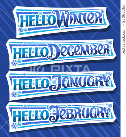 Vector set for Winter Vector set for Winter 83066260