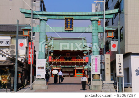 Kanda Shrine's Kanda Shrine and Torii, Sotokanda, Chiyoda-ku, Tokyo 83067287
