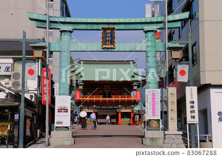 Kanda Shrine's Kanda Shrine and Torii, Sotokanda, Chiyoda-ku, Tokyo 83067288